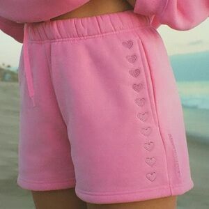 Dandy Worldwide “Lover" Sweat Short 2 Short Bundle in Pink / Hot Pink